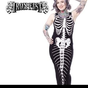 NWT Plus Size Iron Fist Bone Deep Iridescent Dress